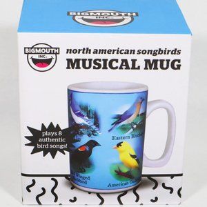 NEW NORTH AMERICAN SONGBIRDS MUSICAL MUG